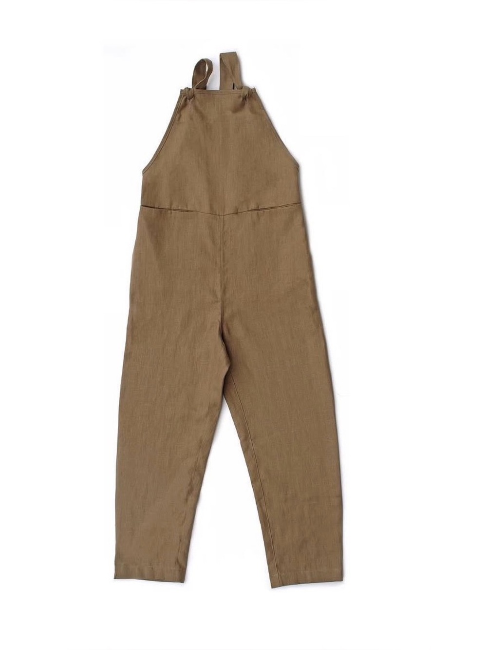 Beaton Linen overalls jumpsuit 100% linen slow fashion natural clothing - Picture 2 of 10